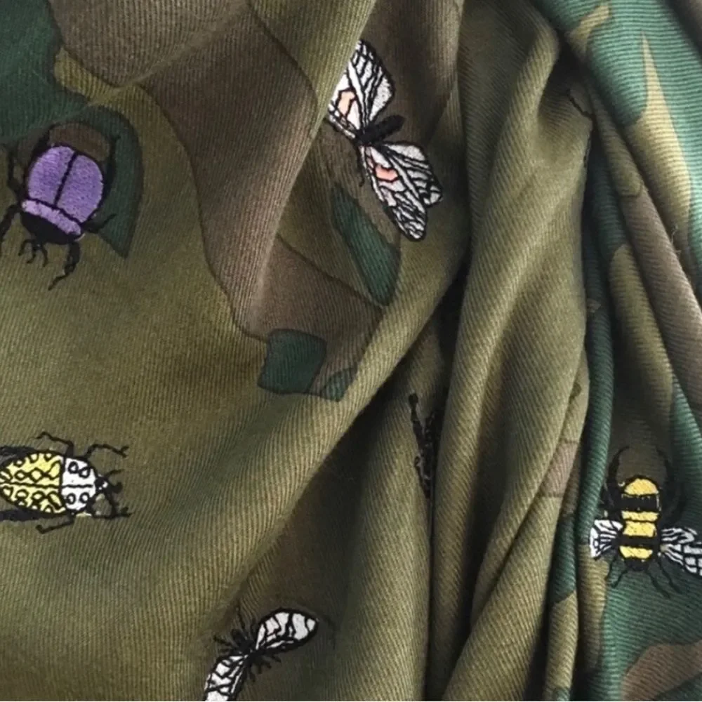 India Hicks Fortune Camo Scarf